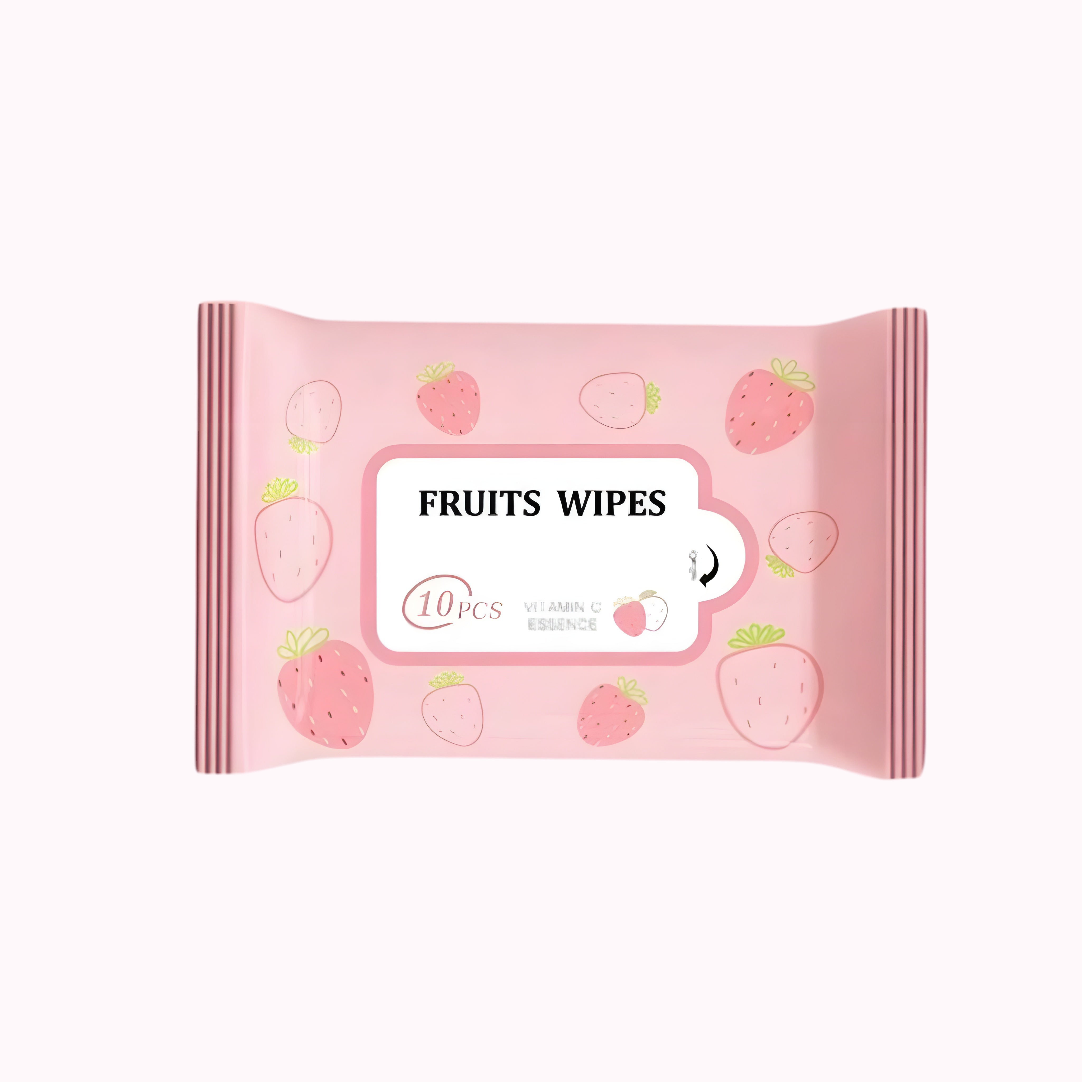 Vochtige doekjes – aardbei geur (10 stuks)