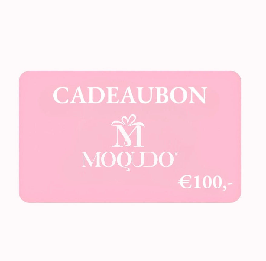 MOQUDO Cadeaubon digitaal