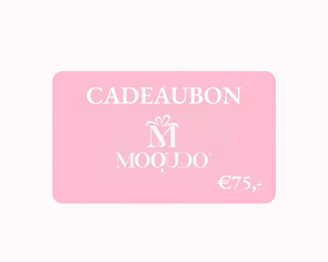 MOQUDO Cadeaubon digitaal