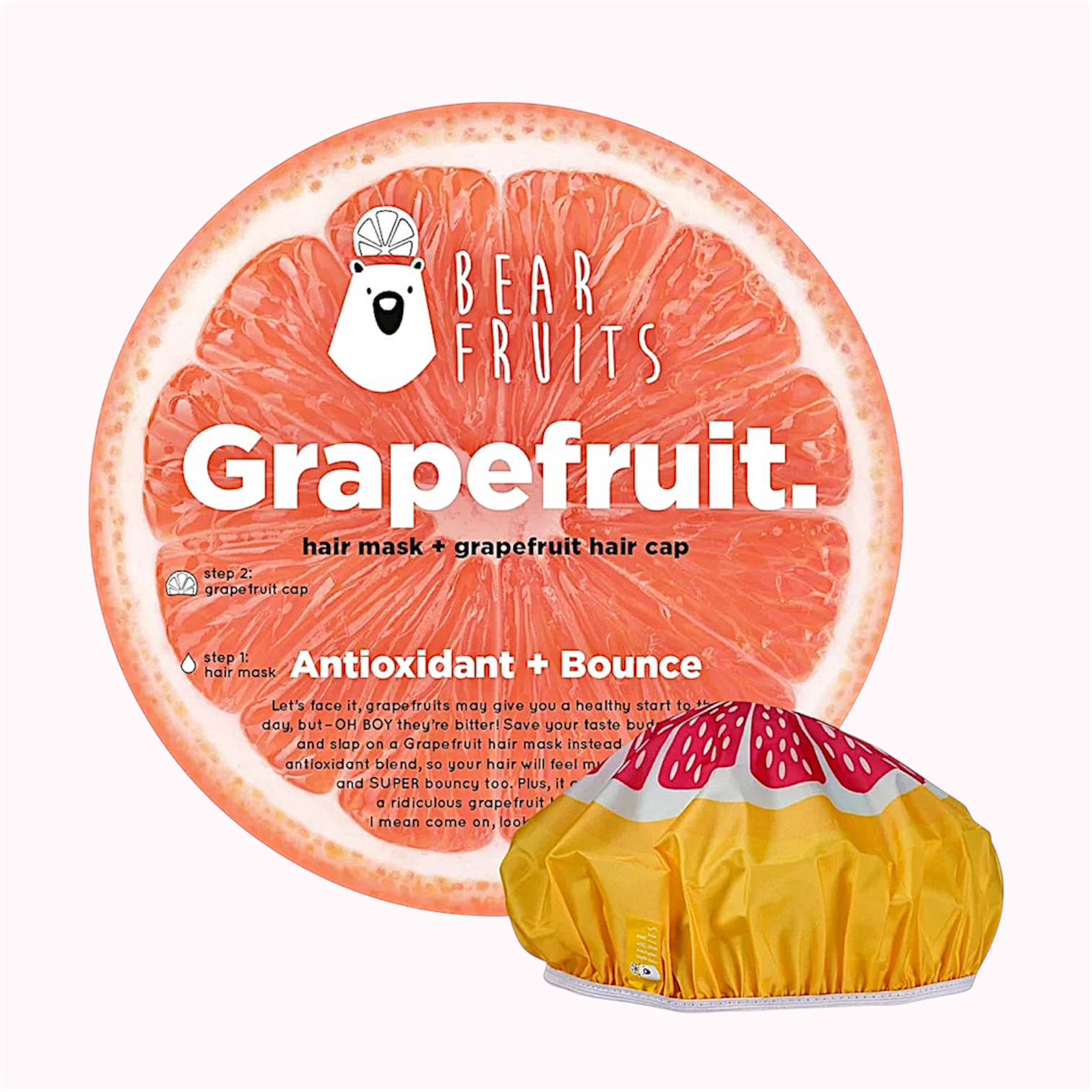 Bear Fruits Hair Mask + Cap
