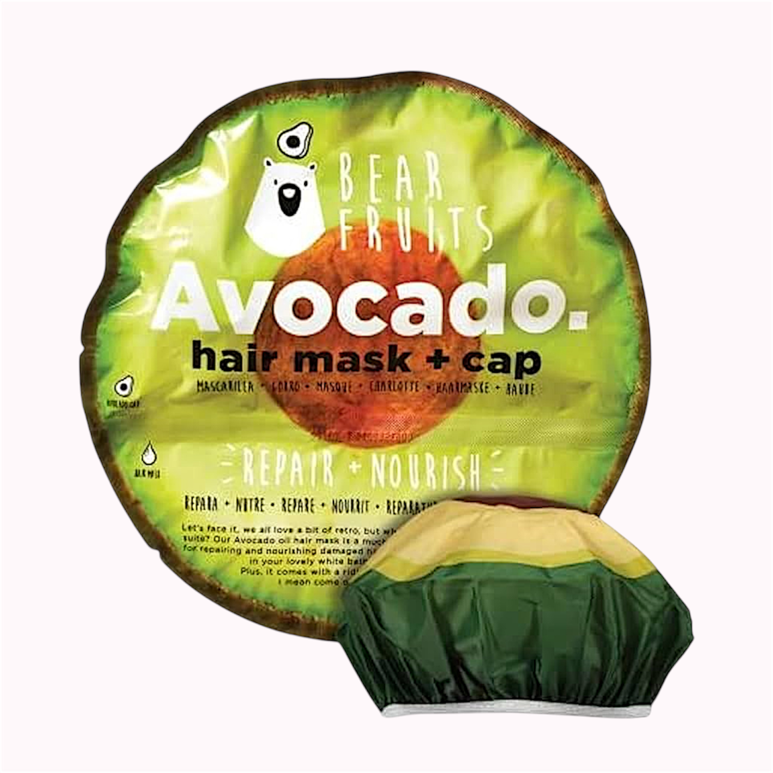 Bear Fruits Hair Mask + Cap