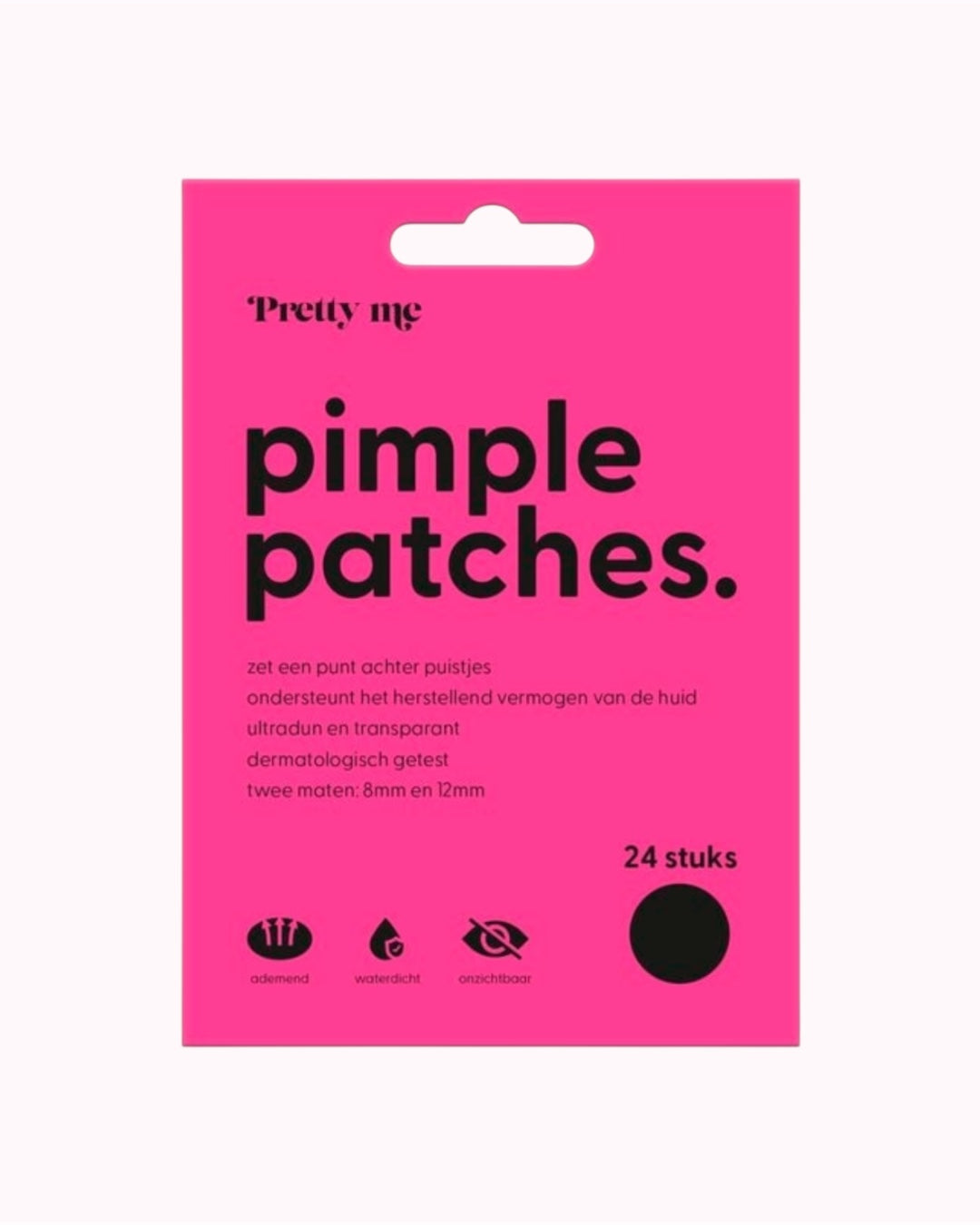 Pretty Me Pimple Patches – Hartjesvorm (24 stuks)