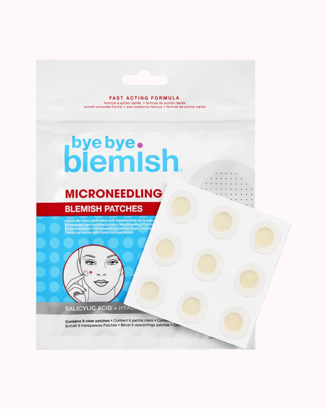 Bye Bye Blemish Microneedling Blemish Patches – 9 stuks
