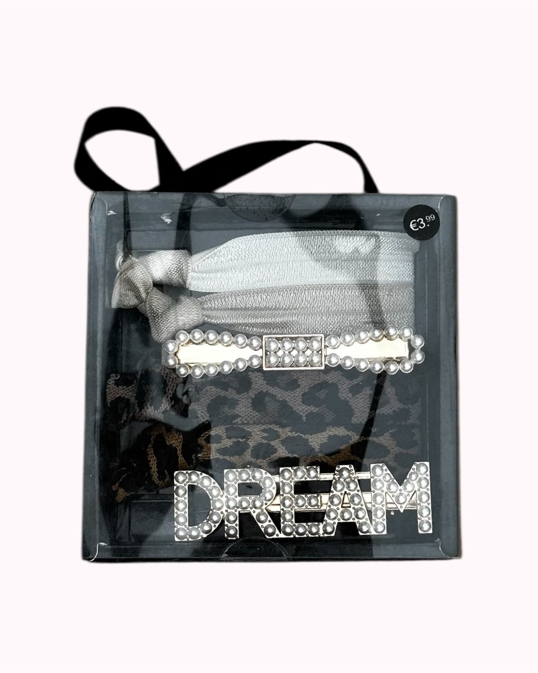 Dream Haarclip Set – Zilver met parels