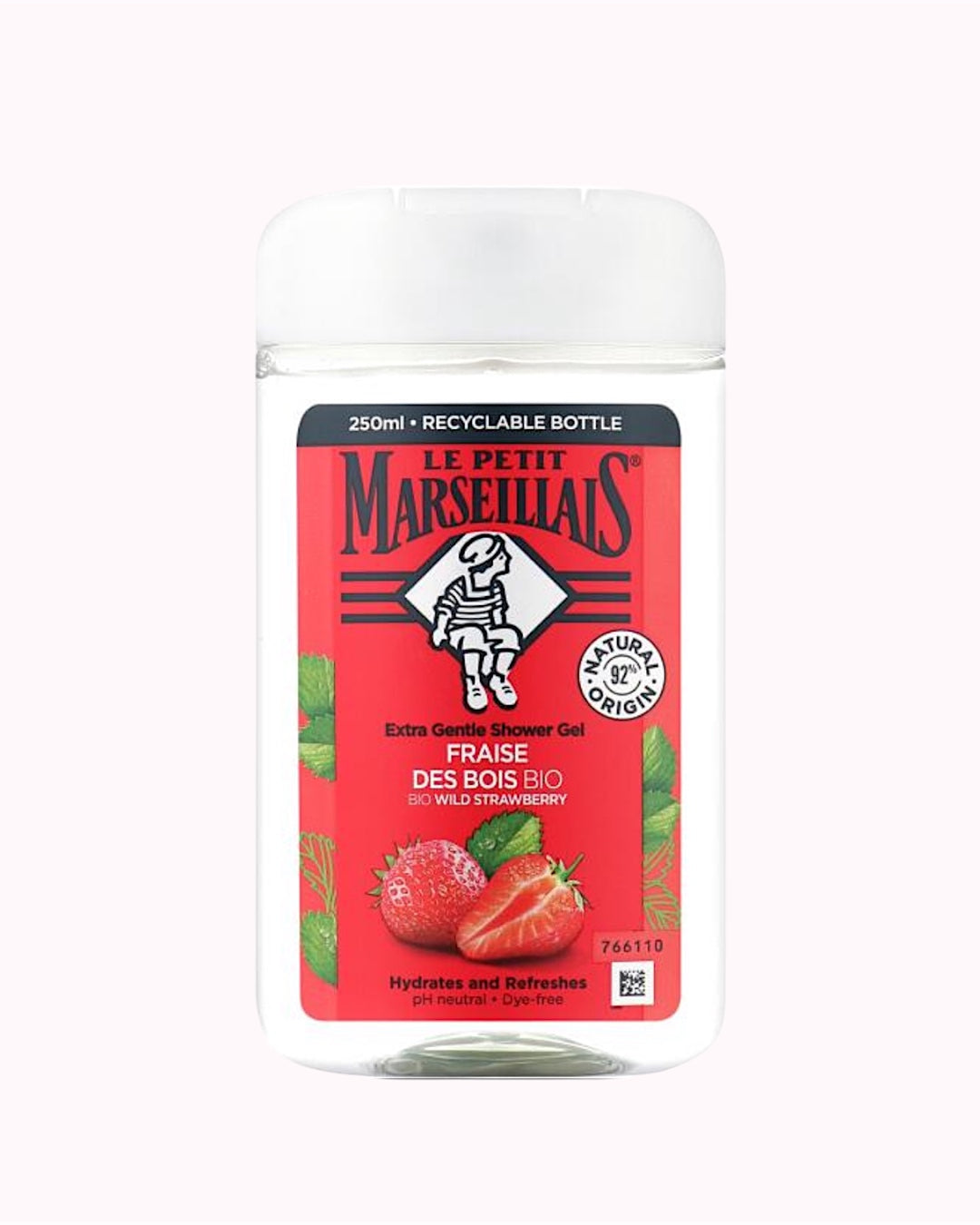 Le Petit Marseillais – Douchegel Fraise des Bois Bio (250 ml)