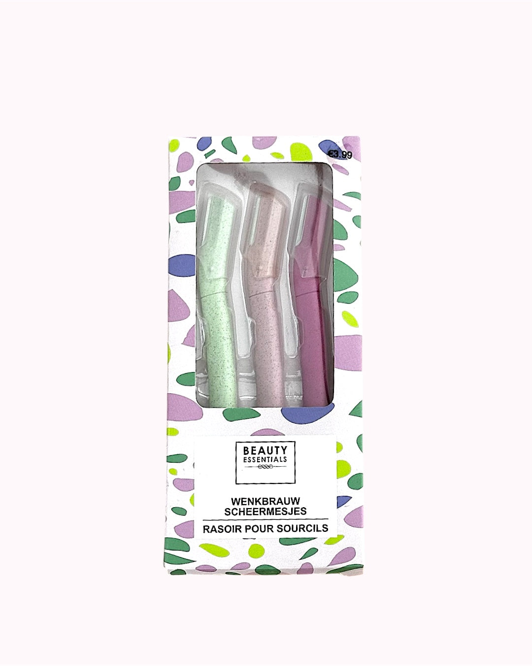 Wenkbrauw Scheermesjes – Set van 3