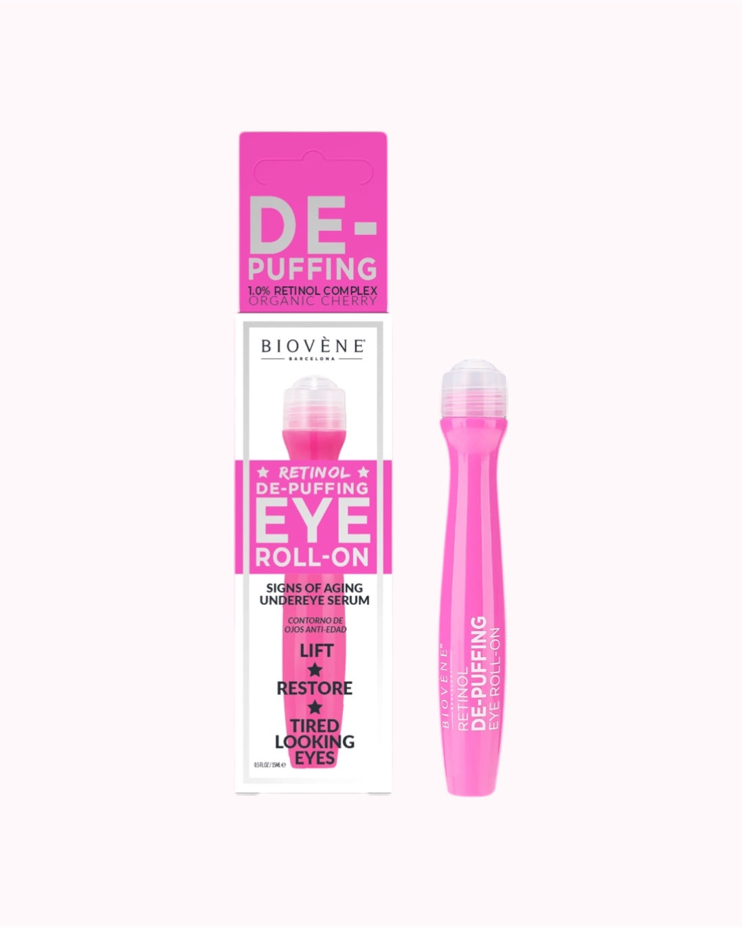 Biovène Retinol De-Puffing Eye Roll-On
