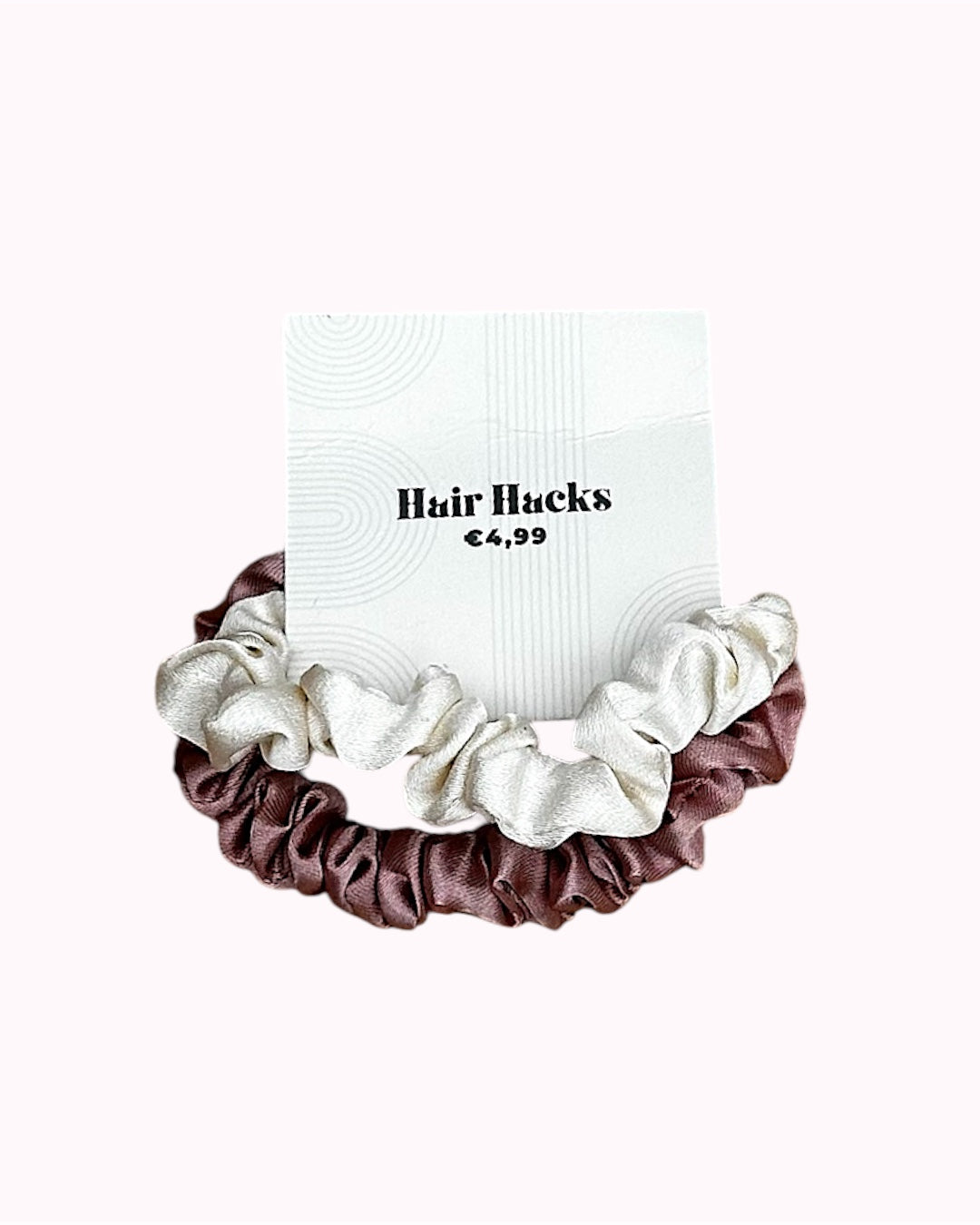 Hair Hacks – Satijnen Scrunchies Duo