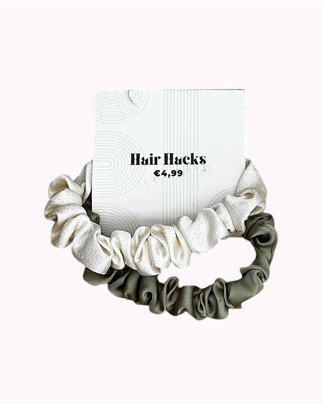 Hair Hacks – Satijnen Scrunchies Duo