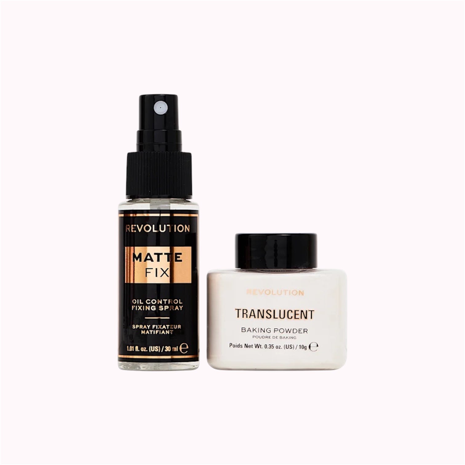Revolution - Matte Fix & Translucent Baking Duo
