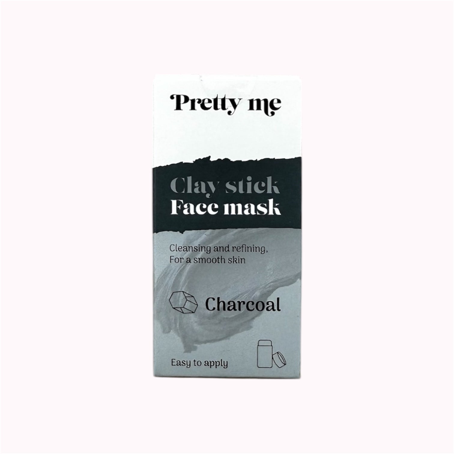 Pretty Me claystick facemask houtskool