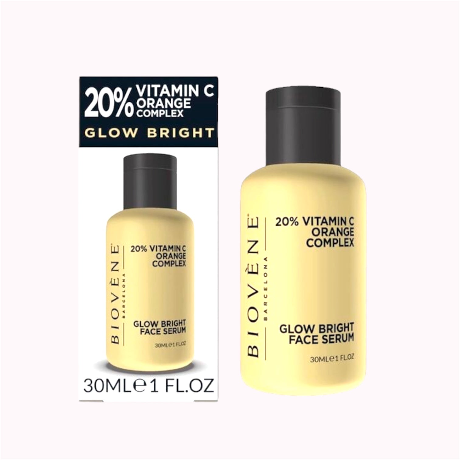 Biovène glow bright face serum